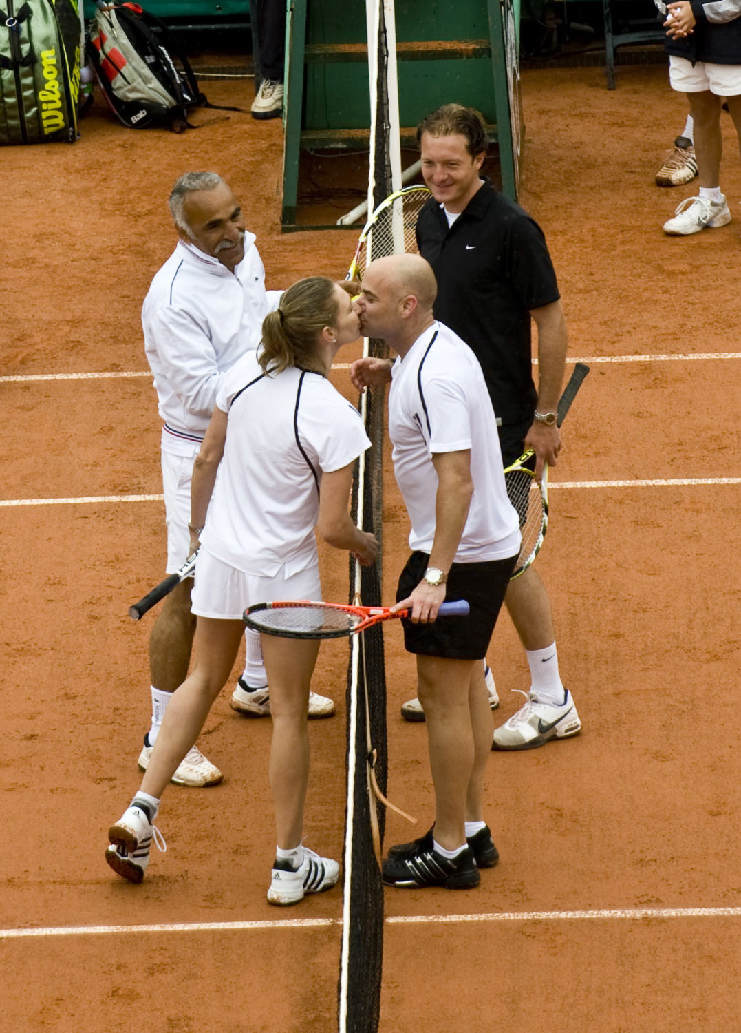 Steffi Graf et Andre Agassi, Roland-Garros 2009