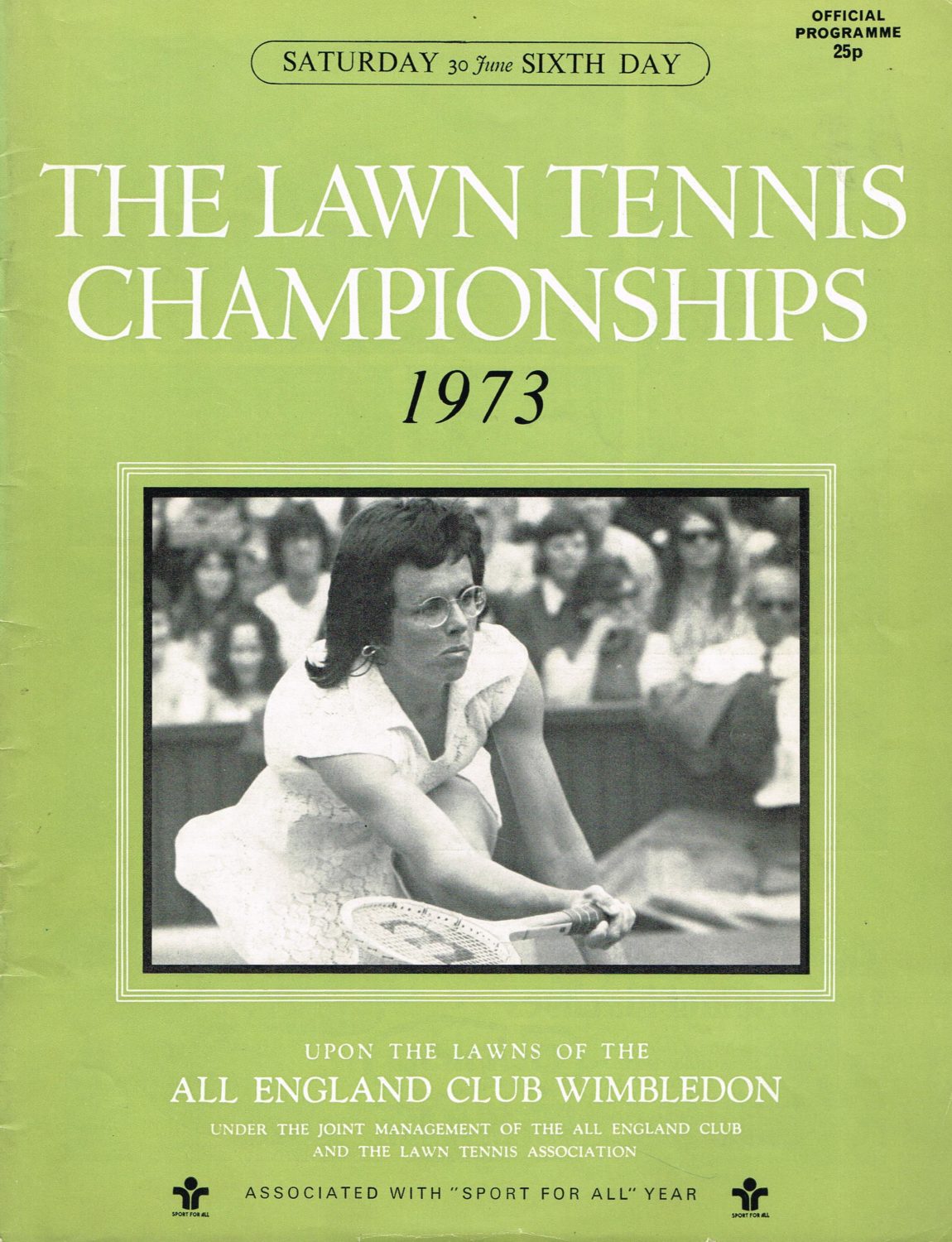 50 Years on—Wimbledon, 1973 – Courts Club